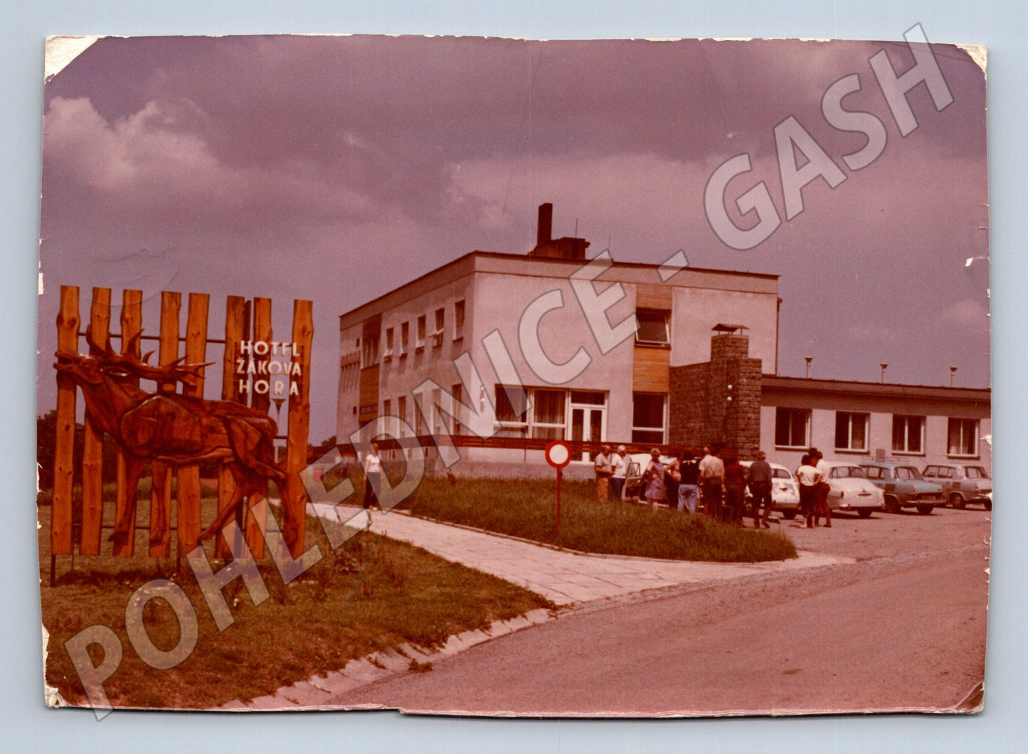 Pohlednice Hotel Jednota Žákova hora Herálec (M10567)