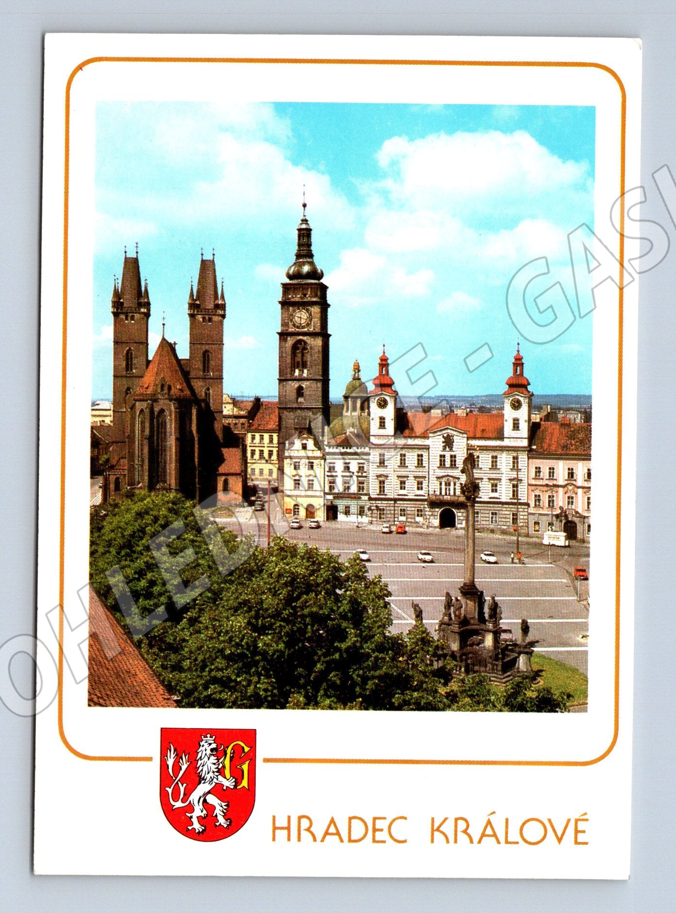 Pohlednice Hradec Králové – Žižkovo náměstí (M10573)