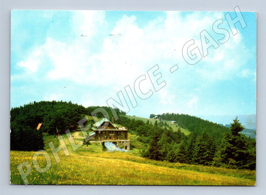 Pohlednice hotel Portáš Javorníky - odesláno 1983 (M10575)