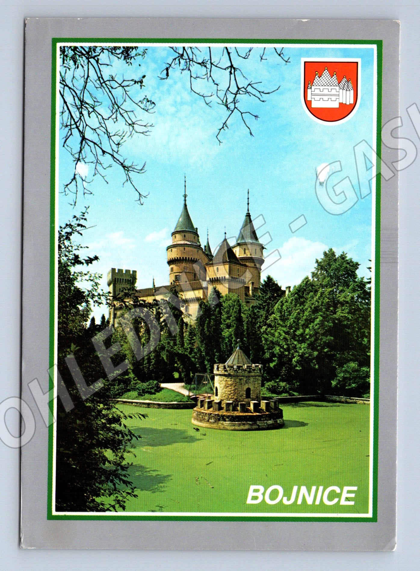 Pohlednice Bojnice – Bojnický zámek, ČSSR (M10576)