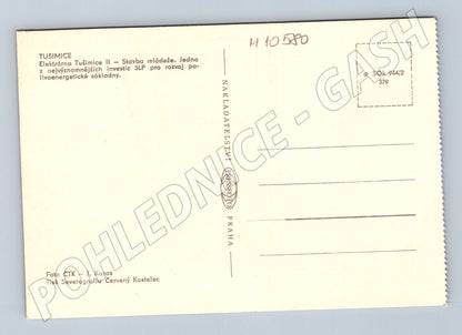 Pohlednice Elektrárna Tušimice II – Stavba mládeže (M10580)