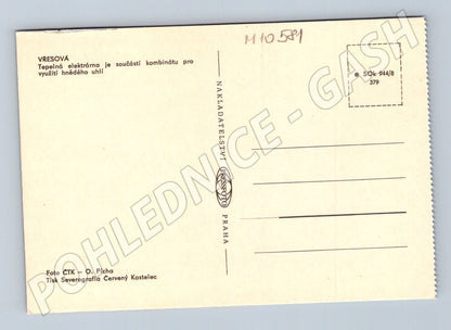 Pohlednice Vřesová Tepelná elektrárna (M10581)