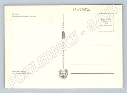 Pohlednice Přerov – Náměstí Přerovského povstání (M10582)