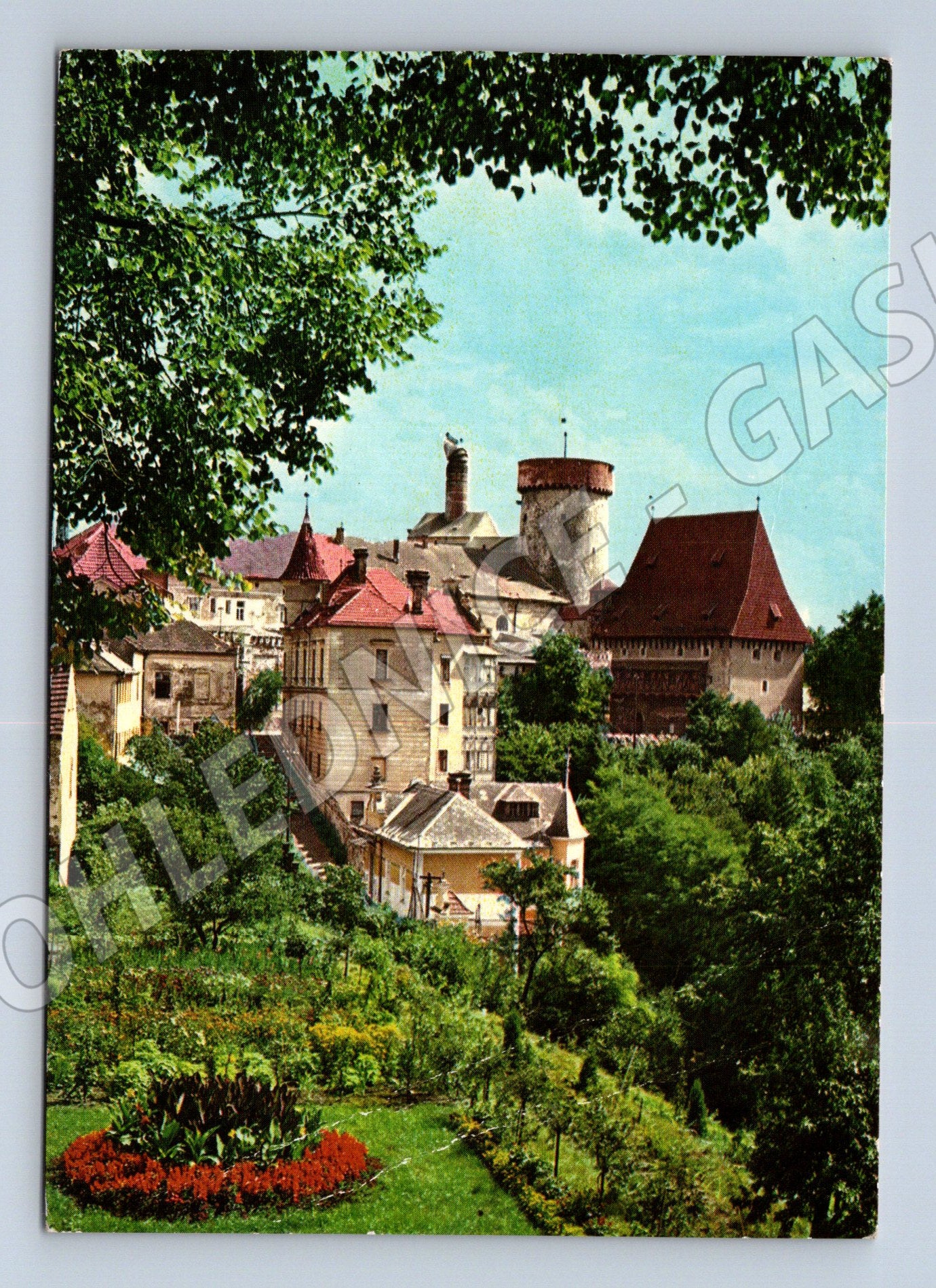 Pohlednice Tábor – Kotnov, hrad (M10584)