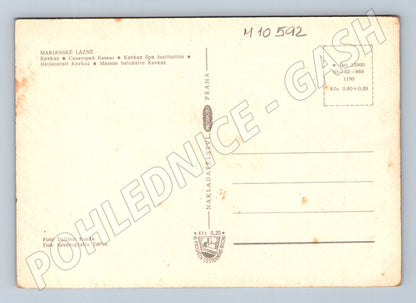 Pohlednice Mariánské Lázně – Kavkaz (M10592)