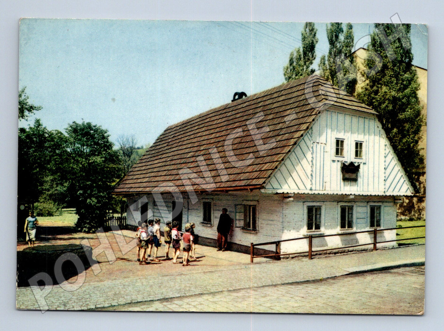 Pohlednice Hronov - rodný domek Aloise Jiráska (M10593)