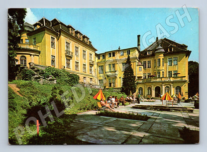 Pohlednice Teplice nad Bečvou - lázeňský dům Moravan (M10595)