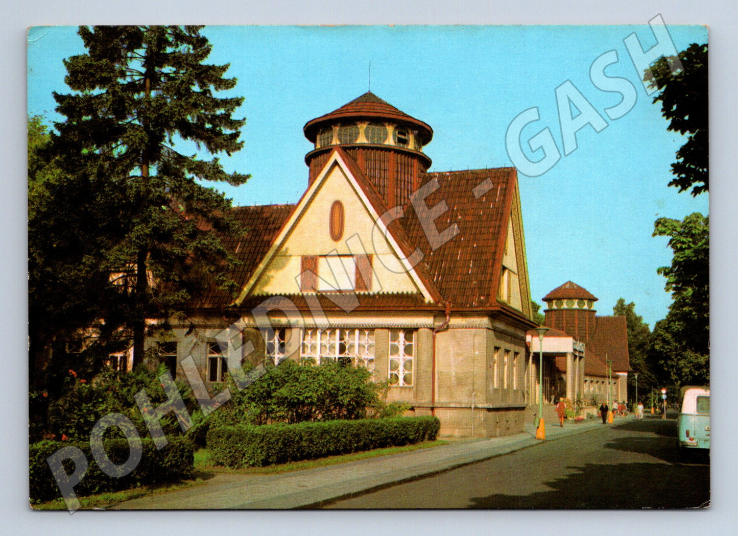 Pohlednice Poděbrady Letní lázně (M10597)