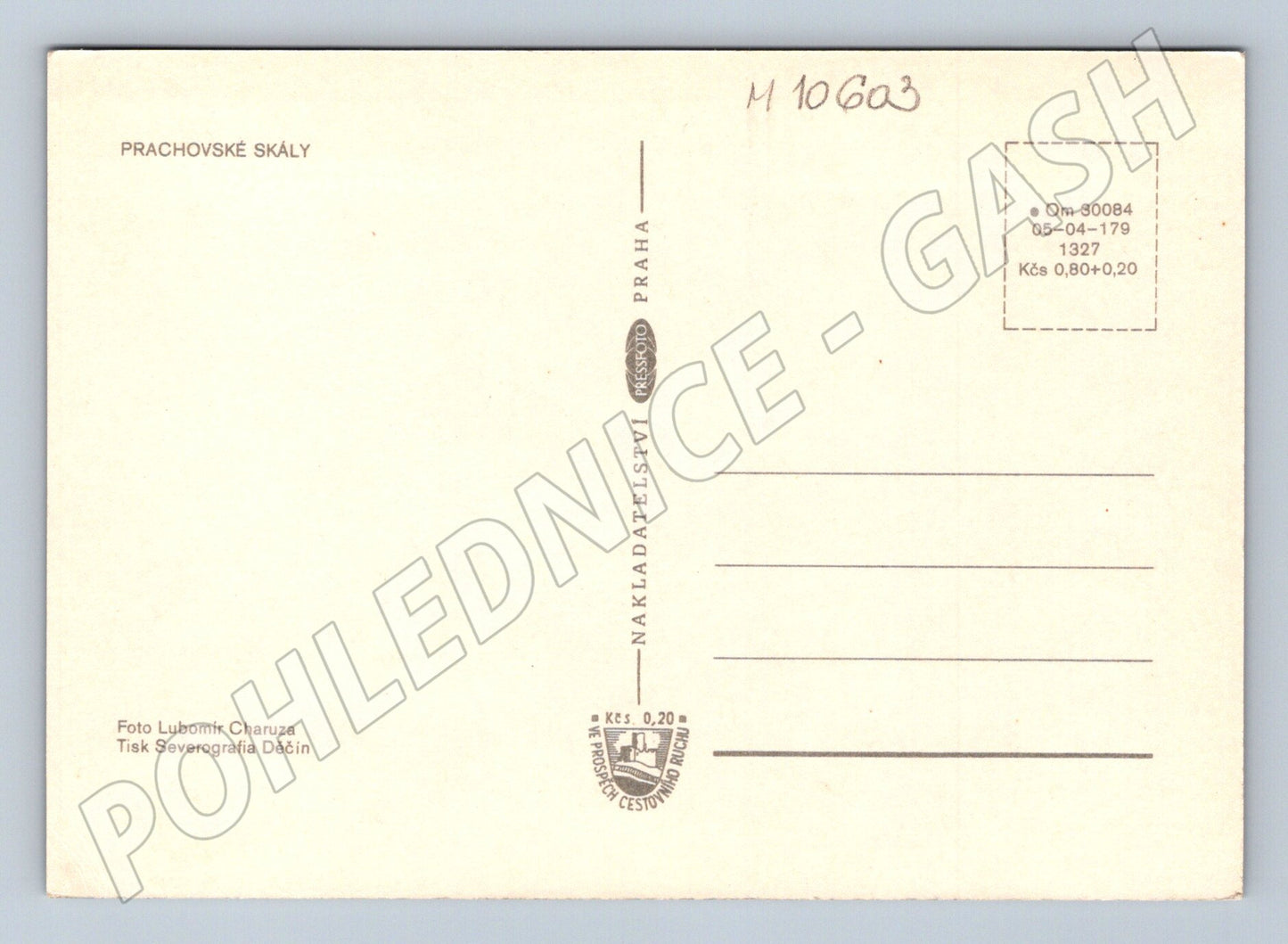 Pohlednice Prachovské skály - Český ráj (M10603)