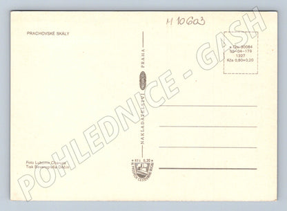 Pohlednice Prachovské skály - Český ráj (M10603)