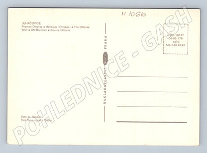 Pohlednice Luhačovice Pramen Ottovka (M10610)