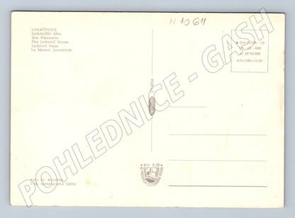 Pohlednice Luhačovice Jurkovičův dům (M10611)