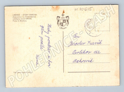 Pohlednice Liberec Starý Harcov – zotavovna zimní krajina (M10615)