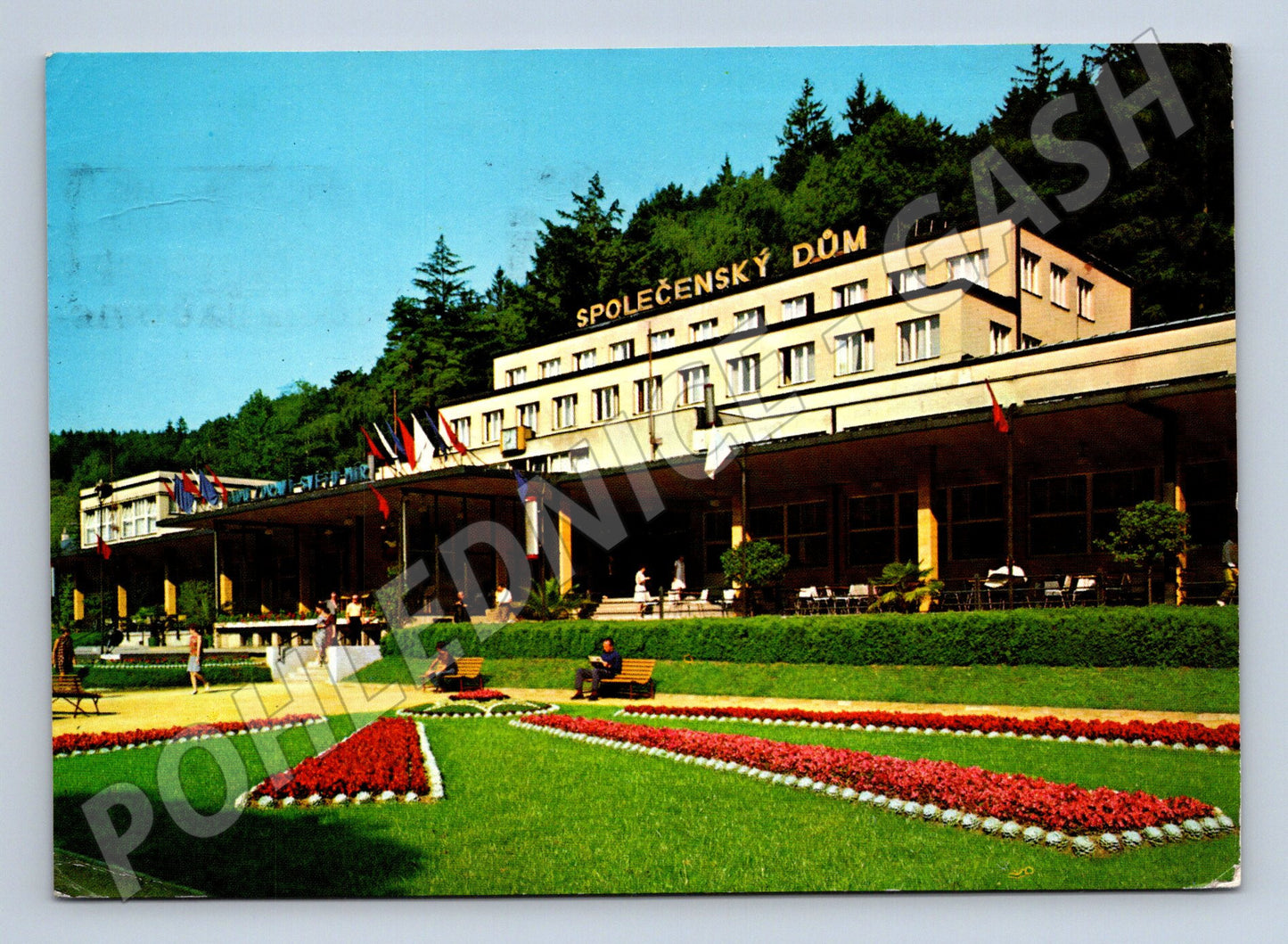 Pohlednice Luhačovice Společenský dům – kasino (M10619)