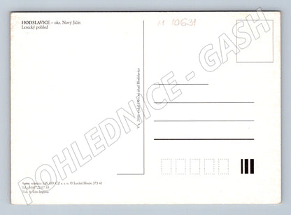 Pohlednice Hodslavice - letecký pohled (M10631)
