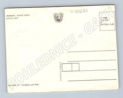 Pohlednice Příbram – Svatá Hora, Stříbrný oltář (M10633)