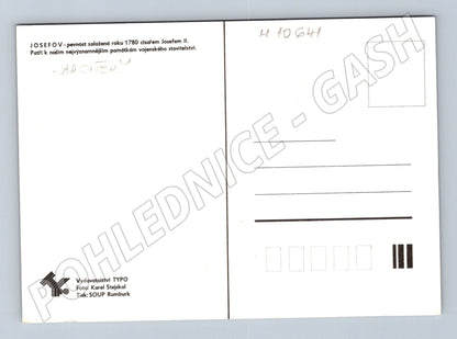 Pohlednice Josefov - pevnost (M10641)