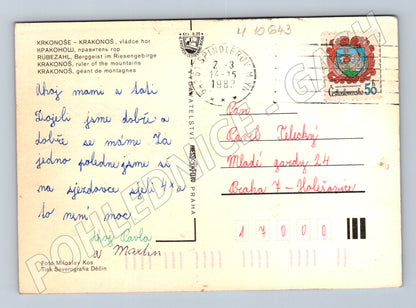 Pohlednice Krkonoše Krakonoš (M10643)