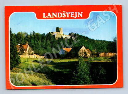 Pohlednice Landštejn – zřícenina hradu (M10644)