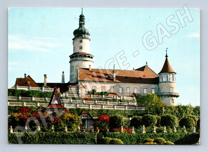 Pohlednice Nové Město nad Metují – zámek přes terasy (M10645)