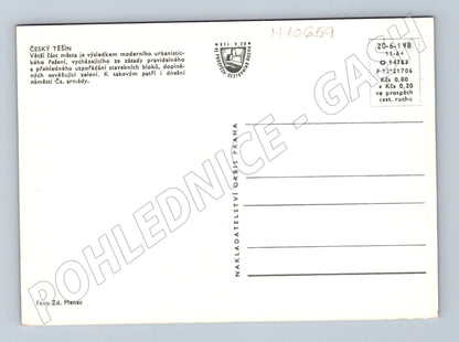 Pohlednice Český Těšín – náměstí Čs. armády (M10659)