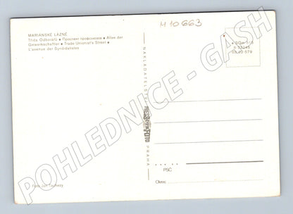 Pohlednice Mariánské Lázně – Třída Odborářů (M10663)