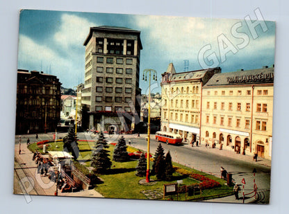 Pohlednice Liberec – náměstí Klementa Gottwalda (M10677)
