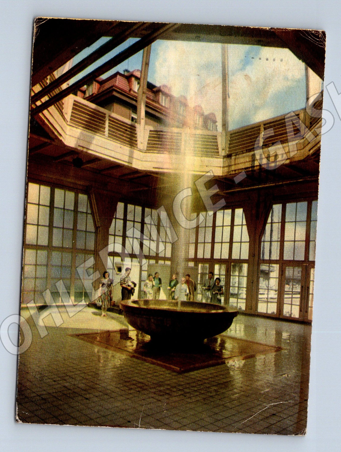 Pohlednice Karlovy Vary – vřídlo (M10679)