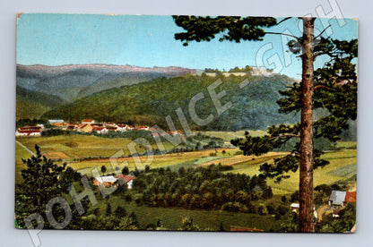 Pohlednice Hukvaldy Hrad a krajina (M10682)