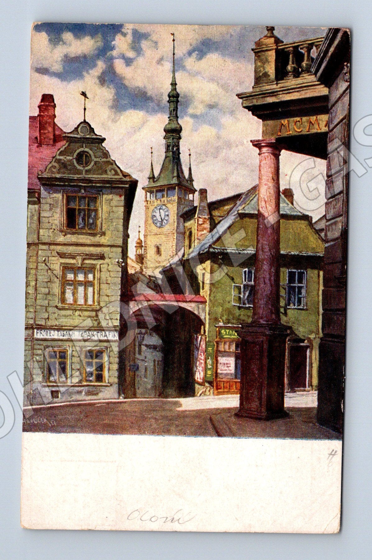 Pohlednice Olomouc – Školská ulice (M10688)
