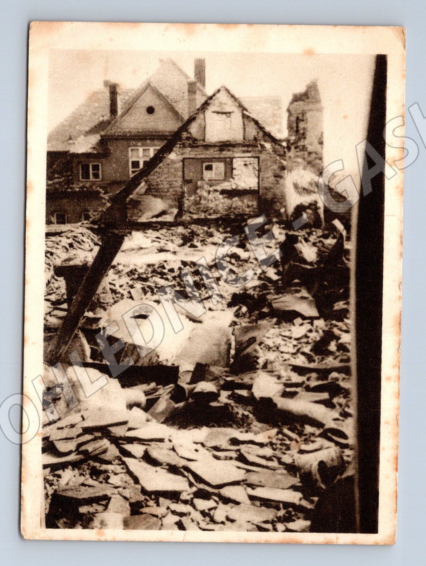Pohlednice Vyškov 1945 – Osvobození, válka (M10698)