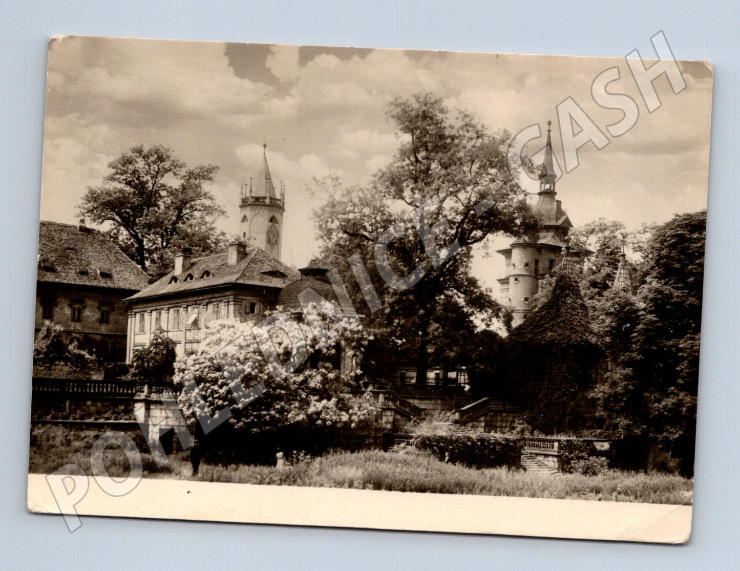 Pohlednice Teplice - zámecká zahrada (M10713)