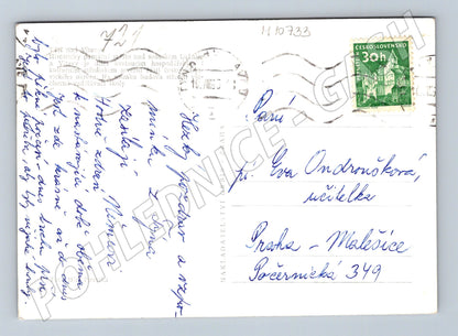 Pohlednice Černobílá škola ORBIS (M10733)