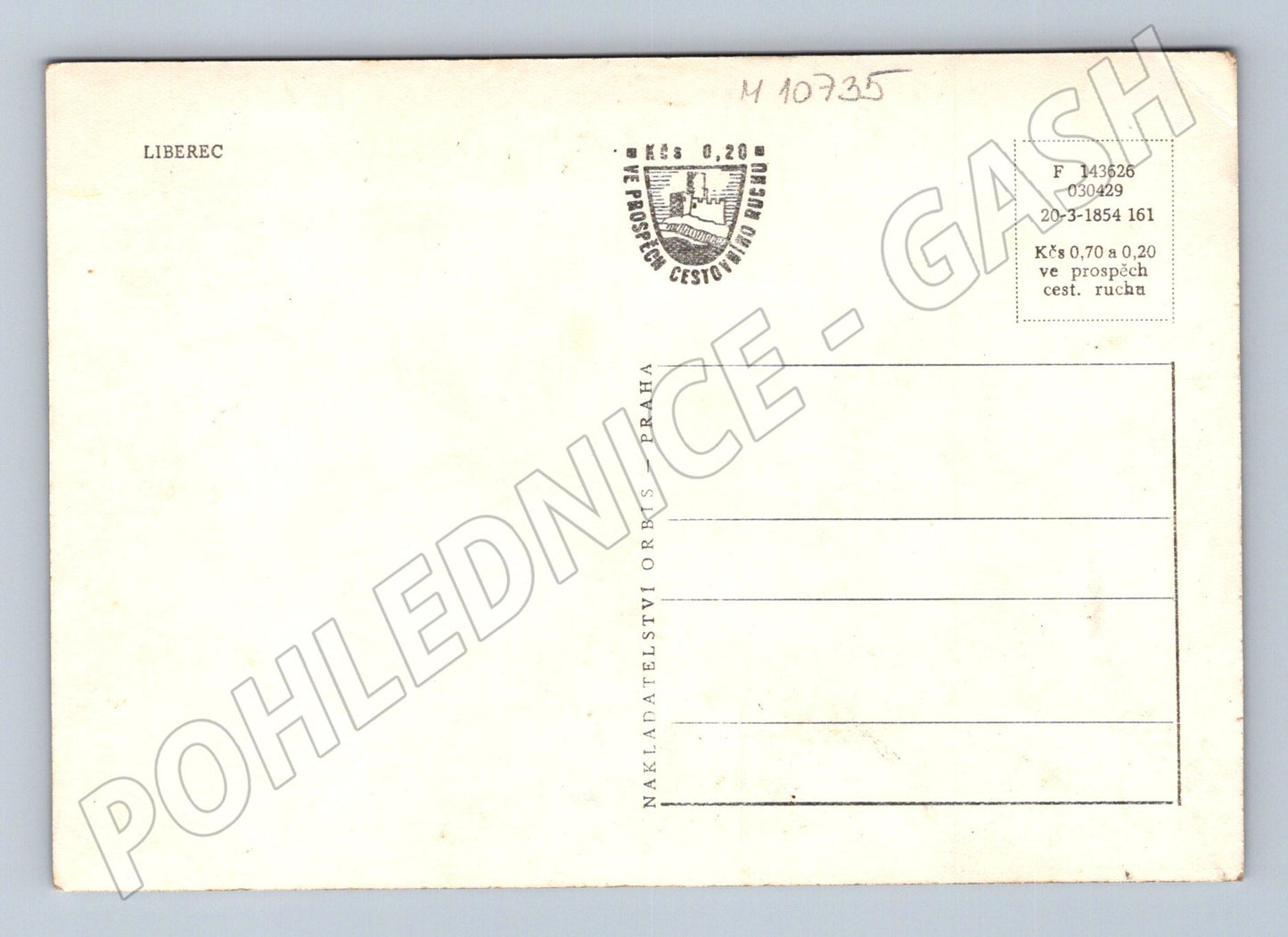 Pohlednice Liberec historická (M10735)