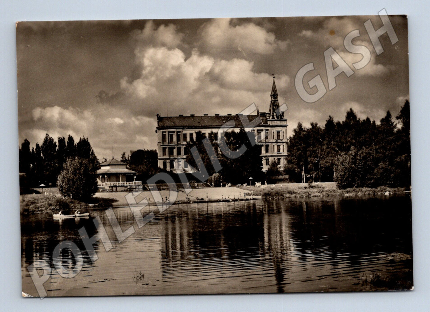 Pohlednice Nymburk – koupaliště na Labi (M10740)