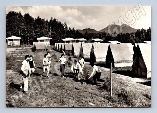Pohlednice Doksy - Stanový tábor na Bílém kameni (M10742)