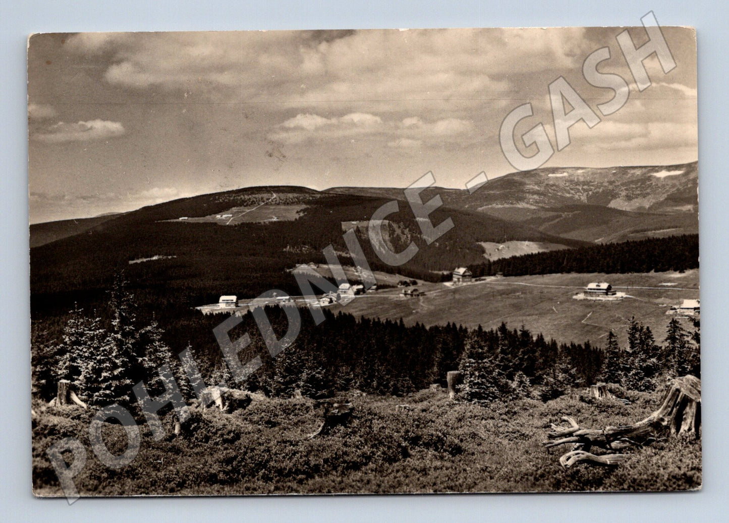 Pohlednice Krkonoše Černý Důl Lučiny (M10743)