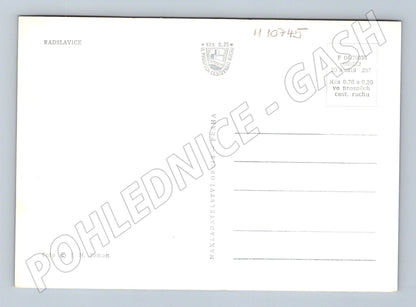 Pohlednice Radslavice - černobílá (M10745)