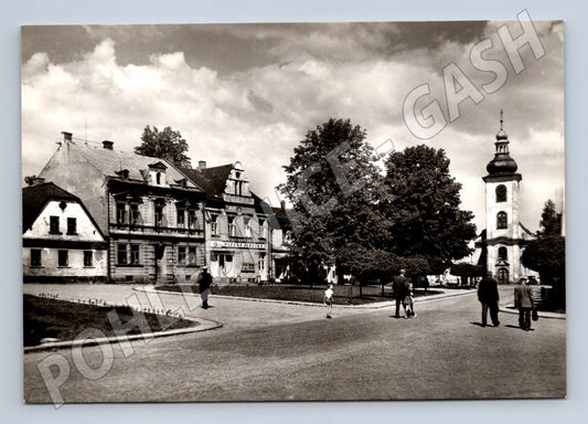 Pohlednice Rokytnice v Orlických horách – náměstí (M10767)