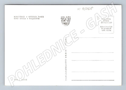 Pohlednice Rokytnice v Orlických horách – Hotel Orličan (M10768)