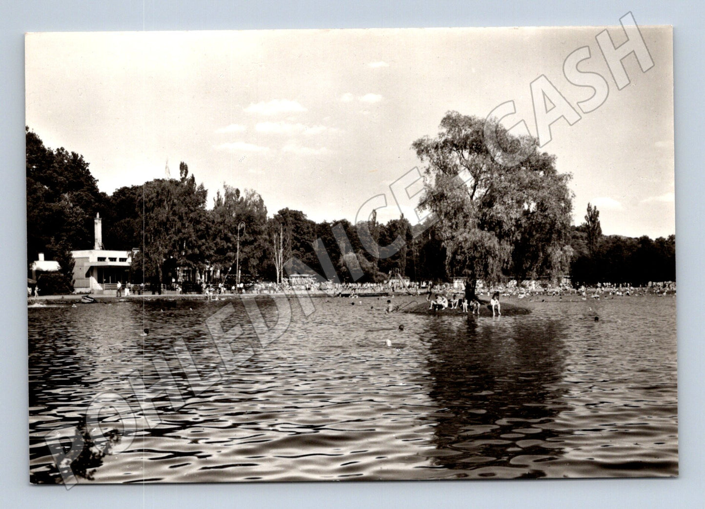 Pohlednice Rokycany koupaliště – stará pohlednice (M10769)