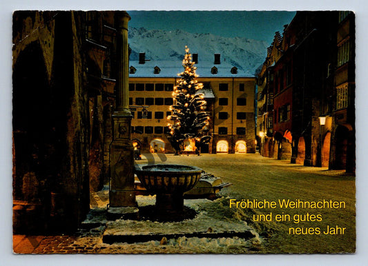 Pohlednice Vánoce Innsbruck Rakousko 1979 (M1077)