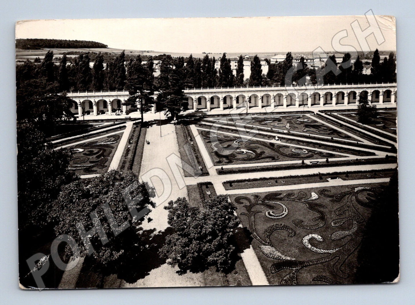 Pohlednice Kroměříž Květná zahrada s kolonádou (M10783)