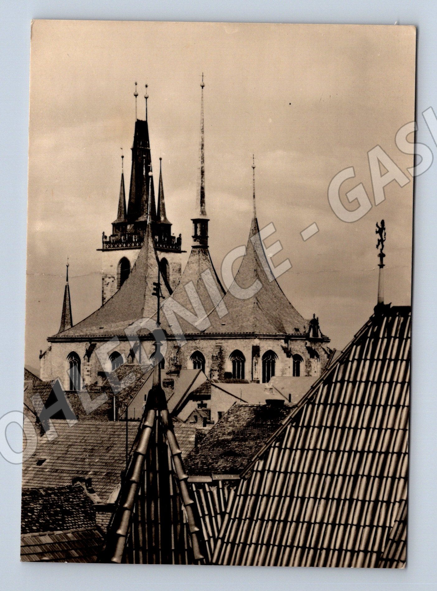 Pohlednice Louny, kostel sv. Mikuláše (M10796)