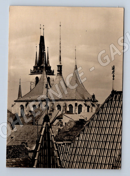 Pohlednice Louny, kostel sv. Mikuláše (M10796)