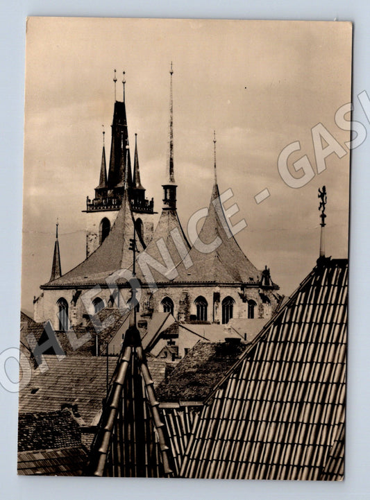 Pohlednice Louny, kostel sv. Mikuláše (M10796)