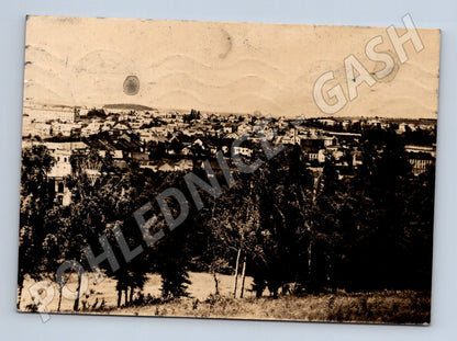 Pohlednice Starobylé město – černobílý pohled (M10797)