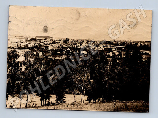 Pohlednice Starobylé město – černobílý pohled (M10797)