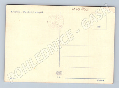 Pohlednice Krkonoše Mumlavský vodopád (M10800)
