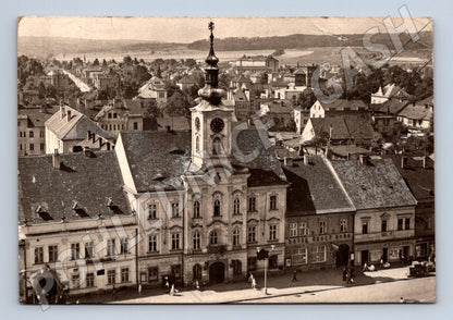Pohlednice Rokycany Radnice a náměstí (M10806)